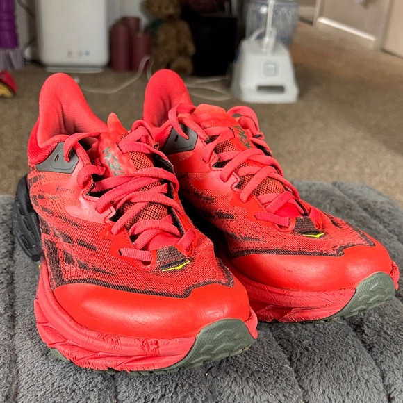 Hoka Other - Hoka One One Speedgoat 5 Men's Running Shoes - Fiesta/Thyme -US 8D